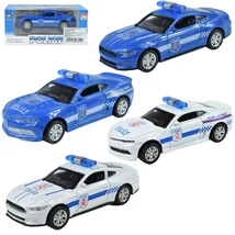 Pull-Back hátrahúzós 1:43-as rendőrautó négyféle változatban 1 db