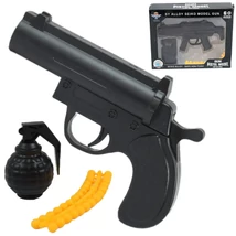 Játékfegyver többféle változatban kiegészítőkkel 1 db