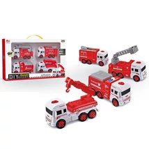 Szerelhető tűzoltó járművek 4 db-os szett