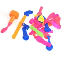 100 db-os vízibomba szett többféle színű lufival 1 csomag