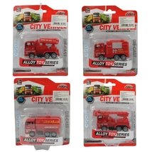 Fém tűzoltó járművek többféle változatban 1 db