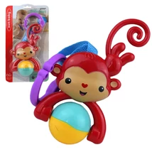 Vidám majom alakú rágóka és csörgő