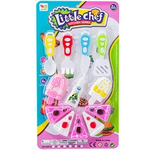 Little Chef édesség szett fagyival és evőeszközökkel
