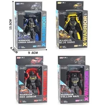 Autóvá alakítható robot figura 8 cm többféle változatban