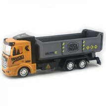 Hátrahúzós dömper kisautó 20 cm