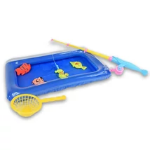 Horgászjáték medencével és kiegészítőkkel