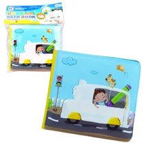 Baby Book: Járművek puha pancsoló könyv 14x13 cm