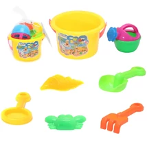 7 db-os homokozó szett vödörrel