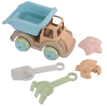 Homokozó szett munkagéppel 5 db-os szett