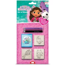 Gabi babaháza nyomda szett ceruzákkal – Multiprint