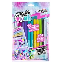 Style4Ever Filcek színezhető plüss állatokhoz 10 db-os