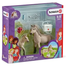 Schleich: Horse Club – Hannah elsősegély játékszett ló figurákkal (42430)