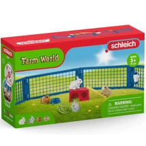 Schleich: Farm World – Otthon nyulaknak és tengerimalacoknak játékszett