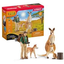Schleich: Wild Life – Kenguru kaland figura szett (42550)