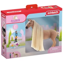 Schleich Horse Club: Sofia's Beauties – Kim és Caramelo lova fésülhető sörénnyel kezdő készlet (42585)