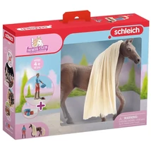 Schleich Horse Club: Sofia's Beauties – Leo és Rocky lova fésülhető sörénnyel kezdő készlet (42586)