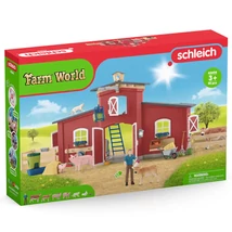 Schleich: Farm World – Farm istállóval és állatokkal (42606)