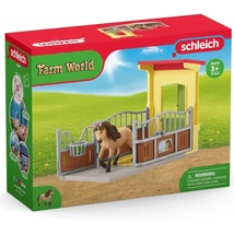 Schleich: Farm World – Pony box Izlandi póni mén szett (42609)