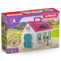 Schleich: Horse Club – Szétnyitható istálló lovakkal játékszett (42703)