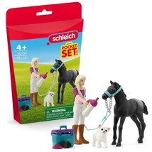 Schleich: Csikó gondozó játékszett (42755)