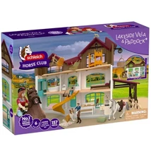 Schleich: Horse Club Tóparti villa és lovarda (42785)