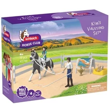 Schleich: Horse Club Kim lovaglóedzése játékszett (42799)