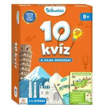 10 kvíz – A világ országai társasjáték