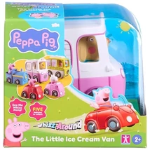 Whizz-Around Peppa malac fagylaltos autó Labrador úrral