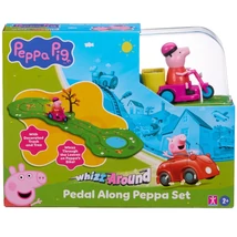 Whizz-Around Peppa malac biciklivel játékszett