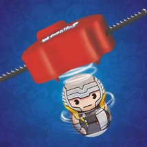 Wooblies Marvel csomag kilövővel 2 db-os