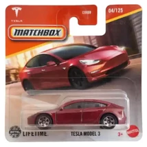 Matchbox: Tesla Model 3 kisautó 1/64 – Mattel