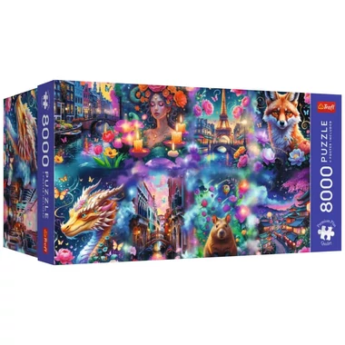 Több mint 6000 db-os puzzle