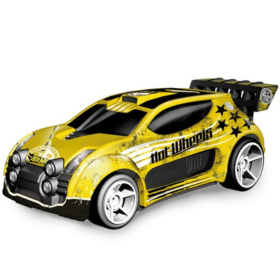 Hot Wheels Fast 4WD távirányítós autó sárga 1/14