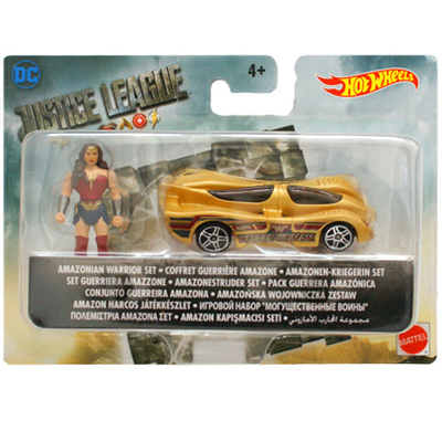 Hot Wheels - Igazság Ligája: Wonder Woman kisautóval