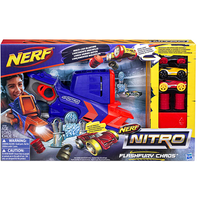 Nerf Nitro Flashfury Chaos autókilövő szett