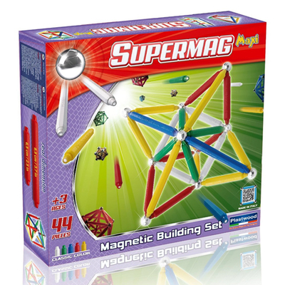 Supermag: Maxi classic 44 db-os mágneses játék
