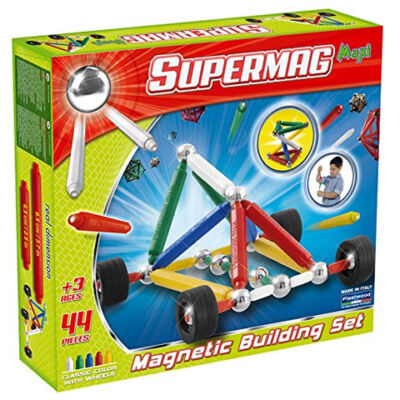 Supermag: Maxi Wheels 44 db-os mágneses játék