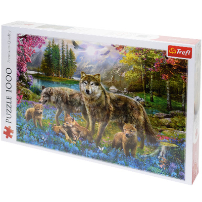 Farkas család 1000 db-os puzzle – Trefl
