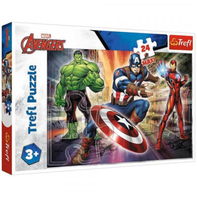 Marvel Bosszúállók Trio 24 db-os Maxi puzzle – Trefl