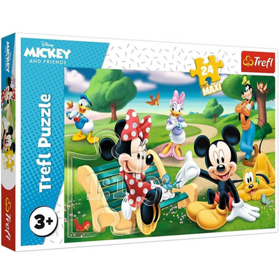 Mickey egér és barátai 24 db-os Maxi puzzle – Trefl