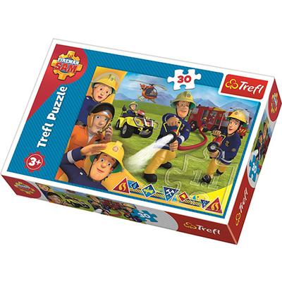 Sam a tűzoltó: Segítségre készen puzzle 30 db-os – Trefl