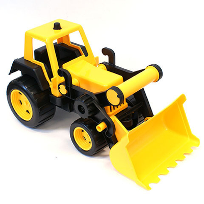 Traktor homlokrakodóval 48 cm