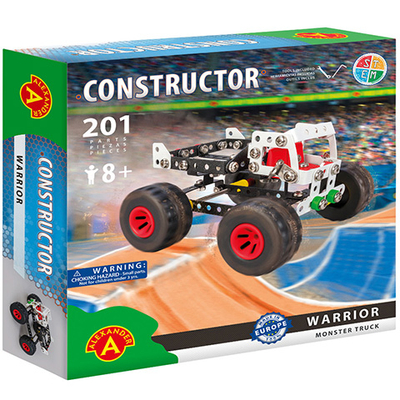 Warrior monster truck fém építőjáték 201 db-os
