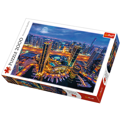 Dubaj fényei puzzle 2000 db-os – Trefl