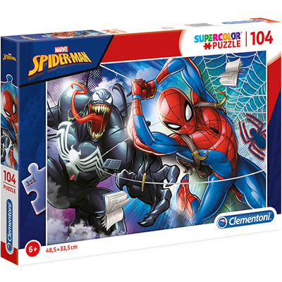 Marvel Pókember Supercolor puzzle 104 db-os – Clementoni