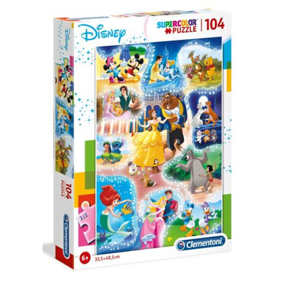 Clementoni: Disney Dance Time 104 db-os puzzle