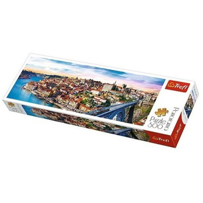 Porto, Portugália Panoráma puzzle 500 db-os – Trefl