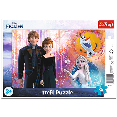 Jégvarázs 2: Boldog emlékek keretes puzzle 15 db-os – Trefl