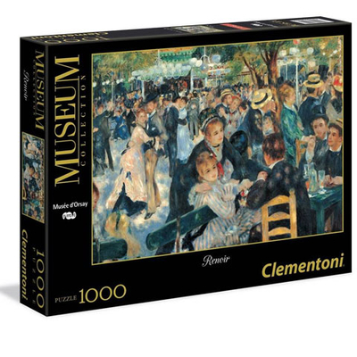 Museum Collection: Renoir – Bál a Moulin de la Galette-ben 1000 db-os puzzle – Clementoni