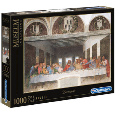 Leonardo da Vinci Az utolsó vacsora Múzeum puzzle 1000 db-os – Clementoni